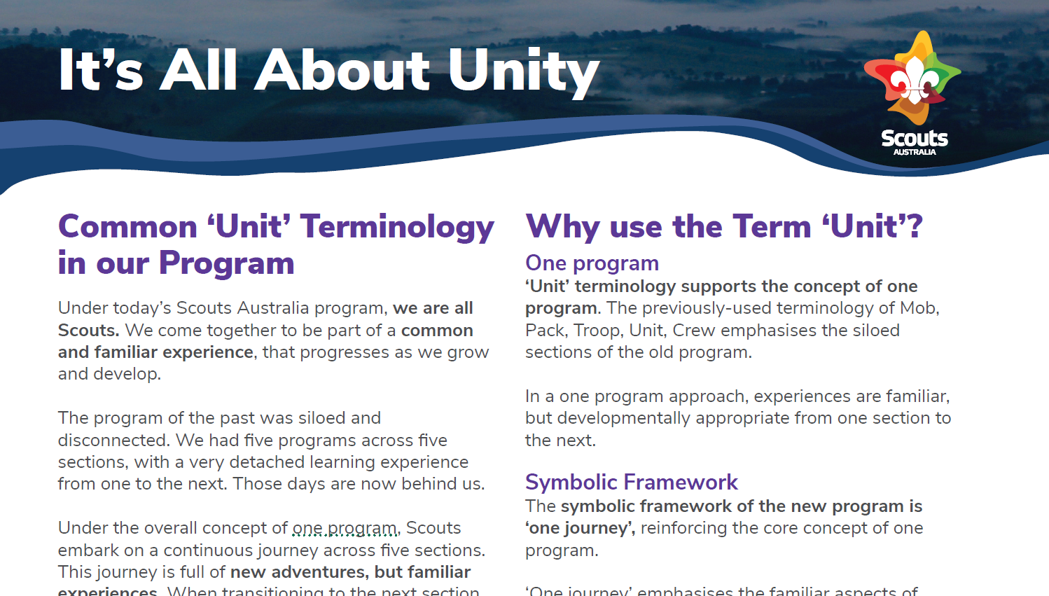 Program Resources News – Scouts Australia Program Resources